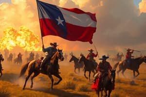 War with Mexico and Texas Independence