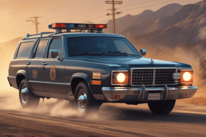 Law Enforcement Vehicle Pursuit Guidelines