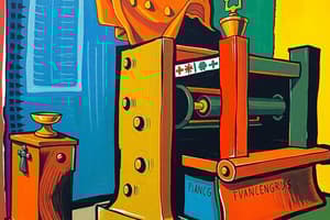 Renaissance Communication Revolution