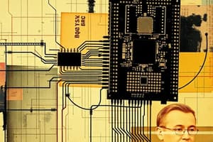 8051 Microcontroller Architecture Quiz