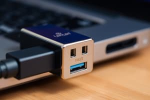 USB and Thunderbolt Connection Standards