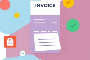 Invoice Details and Payment Information