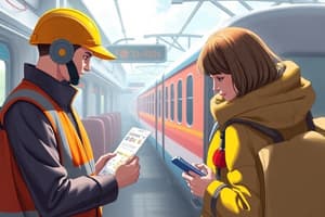 Ticket Checking and Railway Safety Regulations