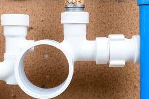 Plastic Pipe Fittings Overview