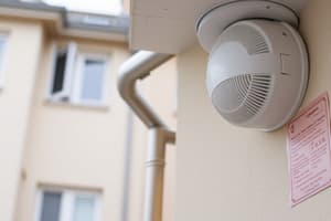 Section 26E: Residential buildings or structures; installation of smoke detectors