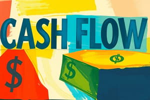 Statement of Cash Flows Overview