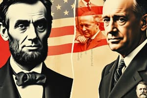 Historical Evolution of the USA: Lincoln to Roosevelt