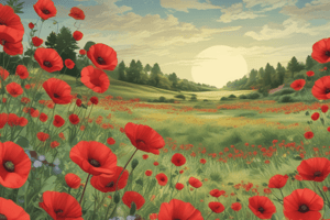 Sylvia Plath's 'Poppies in July' Poem Analysis