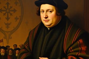 Martin Luther: Schlüsselereignisse