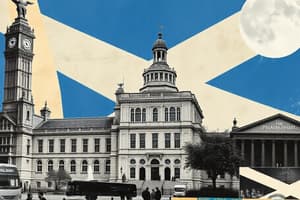 Scotland Acts and Independence Referendum