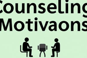 Counseling: Motivations and Outcomes