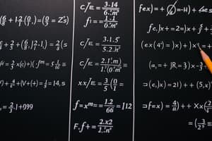 Maths 2 - Solving for X and Derivative Tests