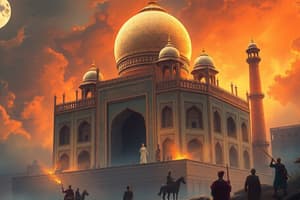 Decline of the Mughal Empire Quiz