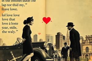 Gatsby Love Quotes Flashcards