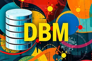 Understanding Data, Information, and DBMS