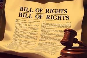 Bill of Rights: Definition, Purpose and Mandates