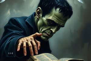 Frankenstein: Creator's Guilt & Monster's Plea