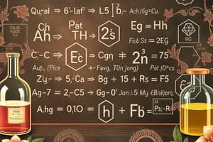 Chemistry Lab Notes Quiz