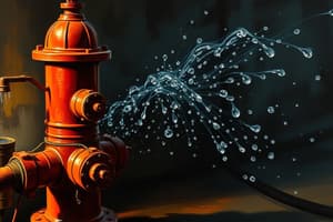 Hydrant Water Availability Calculation