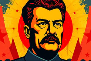 Post-WWI Totalitarianism and Stalin's Rise