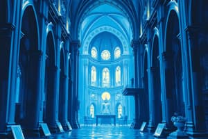 Blue Cathedral Flashcards