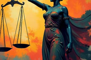 Comprendre la notion de Justice