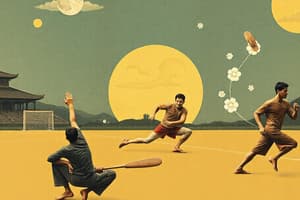 East Asian Sports and Philosophy Quiz