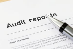 Audit Report Observations