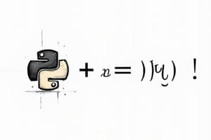 Python Programming Basics