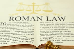 Sources of Roman Law