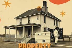 Agency Basics (3-A) Stigmatized Property Review