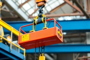 Foundation Certificate in Lifting Equipment