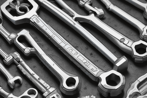 Spanner Types and Materials