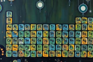 Atomic Numbers 1 to 10 Quiz