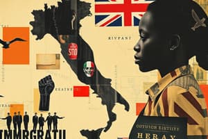 Italy's Asylum System vs. UK-Rwanda Model