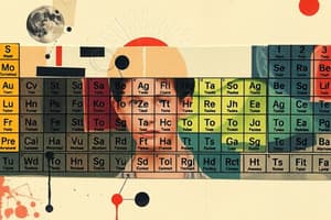 Periodic Table Trends Quiz