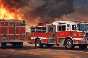 Fire Department Accident Response Guidelines