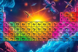 Periodic Table and Historical Development