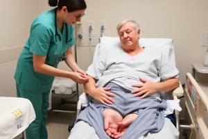 Nursing Care for Urinary and Bowel Management