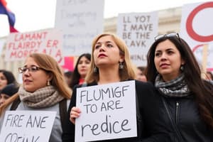 El Movimiento Feminista Internacional