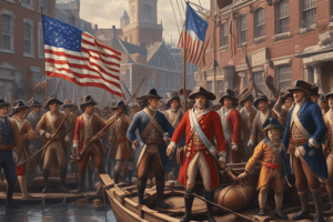 American Revolutionary Events Quiz