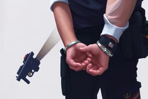 Restraint Devices and Handcuffing Techniques