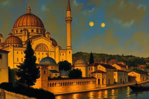 Ch.6 The Byzantine and Islamic Empires Review Test