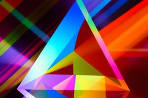 Geometric Properties of Prisms