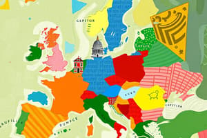 Geography of European Capitals