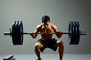 Strength Training Principles Quiz