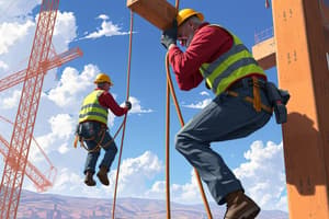 Fall Hazards in Construction Industry