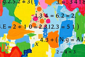 Algebra Class: Variables and Constants