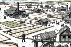 Agricultural and Industrial Revolutions