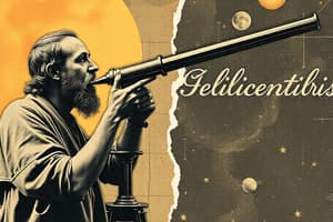 Galileo Galilei: Refracting Telescopes & Observations